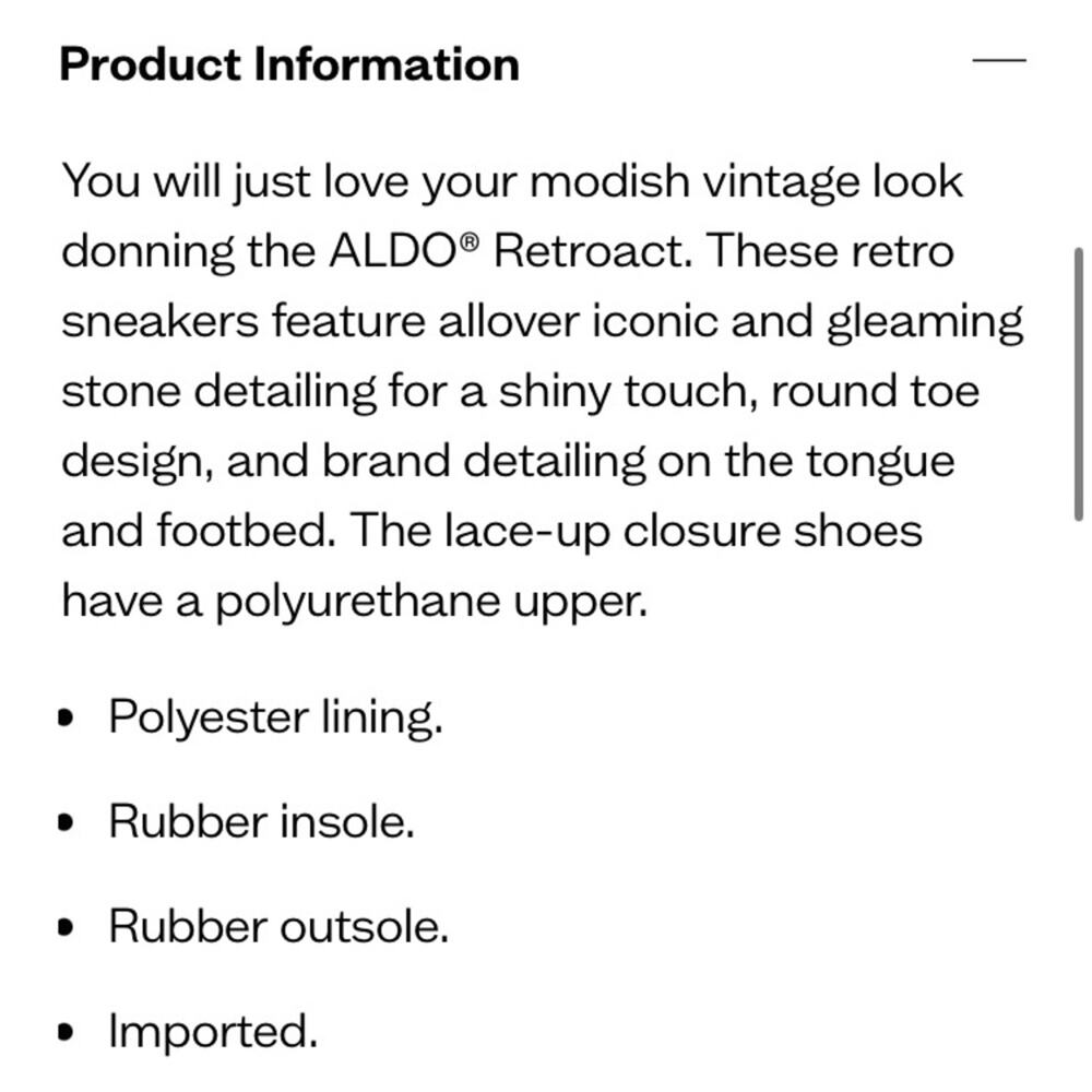 ALDO white Retroact Sneakers - Picture 10 of 11
